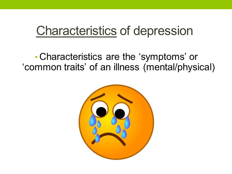 Symptoms of Depression